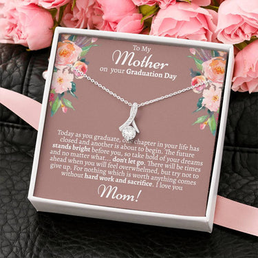 Mother's Graduation Alluring Beauty Necklace - Love You This Much